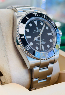 Rolex Submariner No Date 114060 Steel Black Ceramic Bezel 40mm