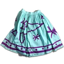 Lt Teal Mad Tea Party Teacup Skirt Disney Parks The Dress Shop Sz M Her Universe
