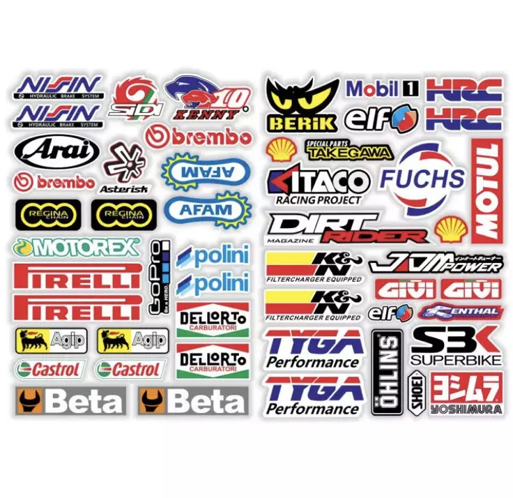 Motorbike Sticker