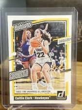 2024 Panini Caitlin Clark Collection Donruss Highlights #H12 rookie🔥🏀🔥