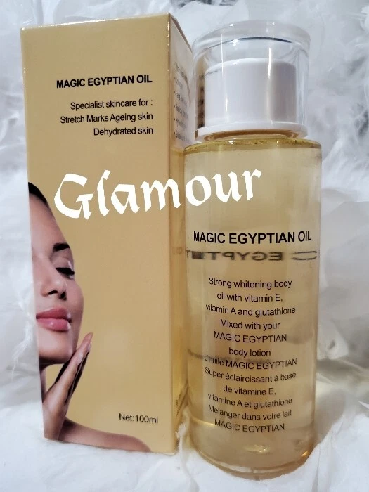 Aceite egipcio mágico.  Especialista en estrías, anti envejecimiento 7 días. 100ml x 1 Foto 2 de 4