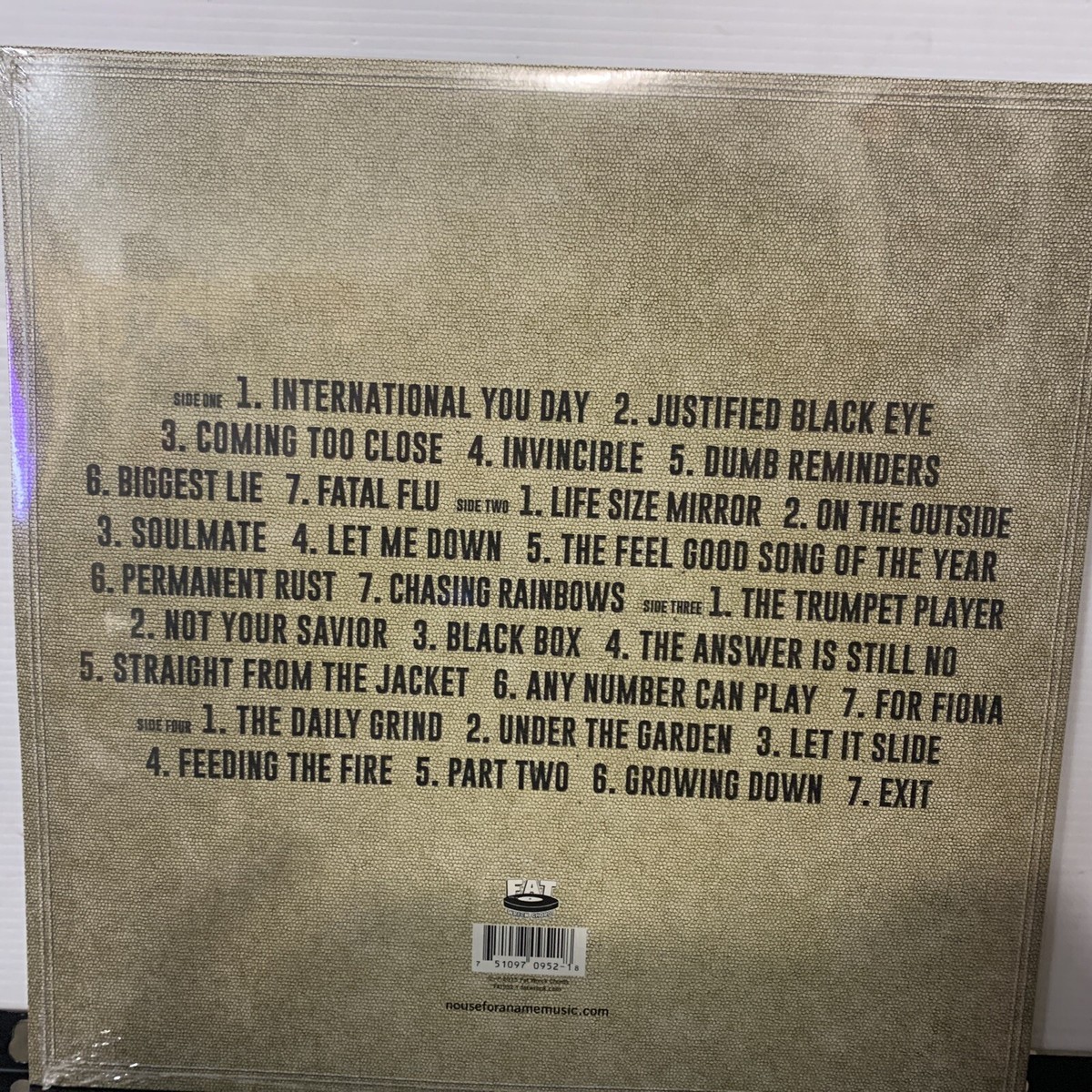 米2LP No Use For A Name All The Best Songs FAT9521 Fat Wreck Chords /00660 All The Best Songs (Reissue) – Fat Wreck Chords