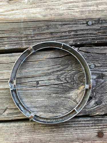 Foglamp Chrome Trim Ring or Rim for Jaguar 3.8S , 3.4S - Picture 3 of 7