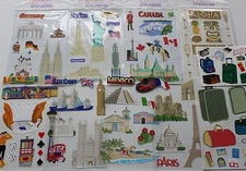 Mrs. Grossman sticker sheet You Choose - Travel