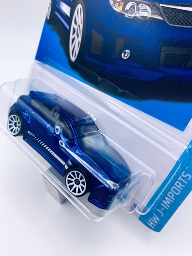 Hot Wheels 2023 HW J-Imports Subaru WRX STi Hatchback Car Blue New - HKJ10 - Picture 2 of 10