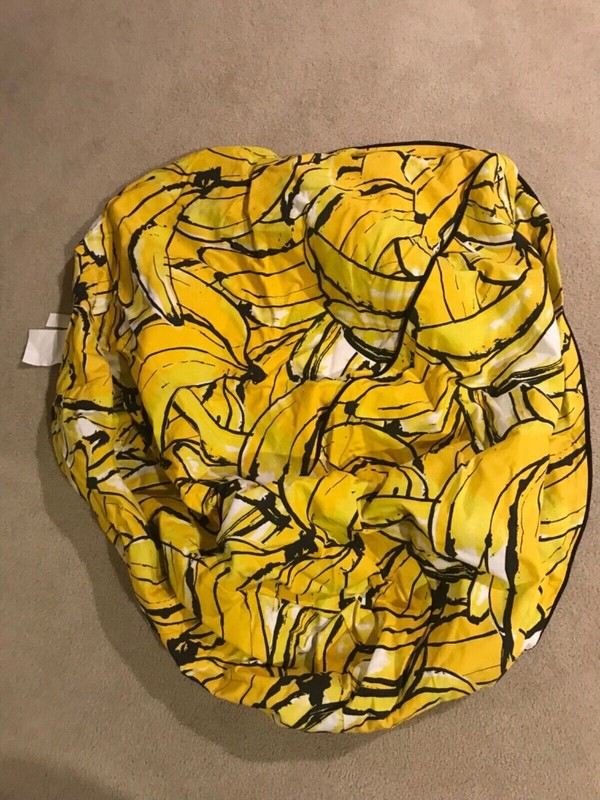 Kip & Co Yellow Bean Bag Cover + Liner
