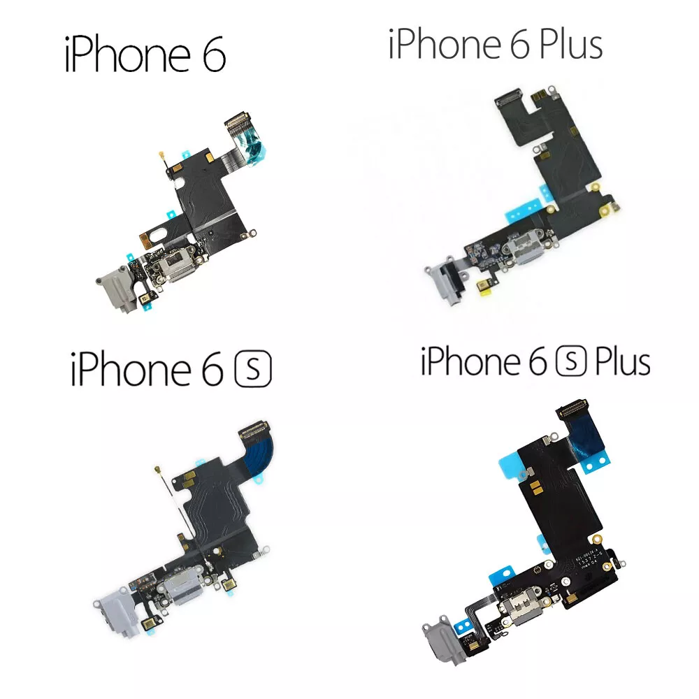 NEW iPhone 6 6 Plus iPhone 6S 6S Plus Charging Port Dock Microphone Replacement