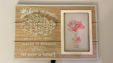 Mothers and daughters never truly apart Frame - Mother's Day Gifts 4x6 Photo
