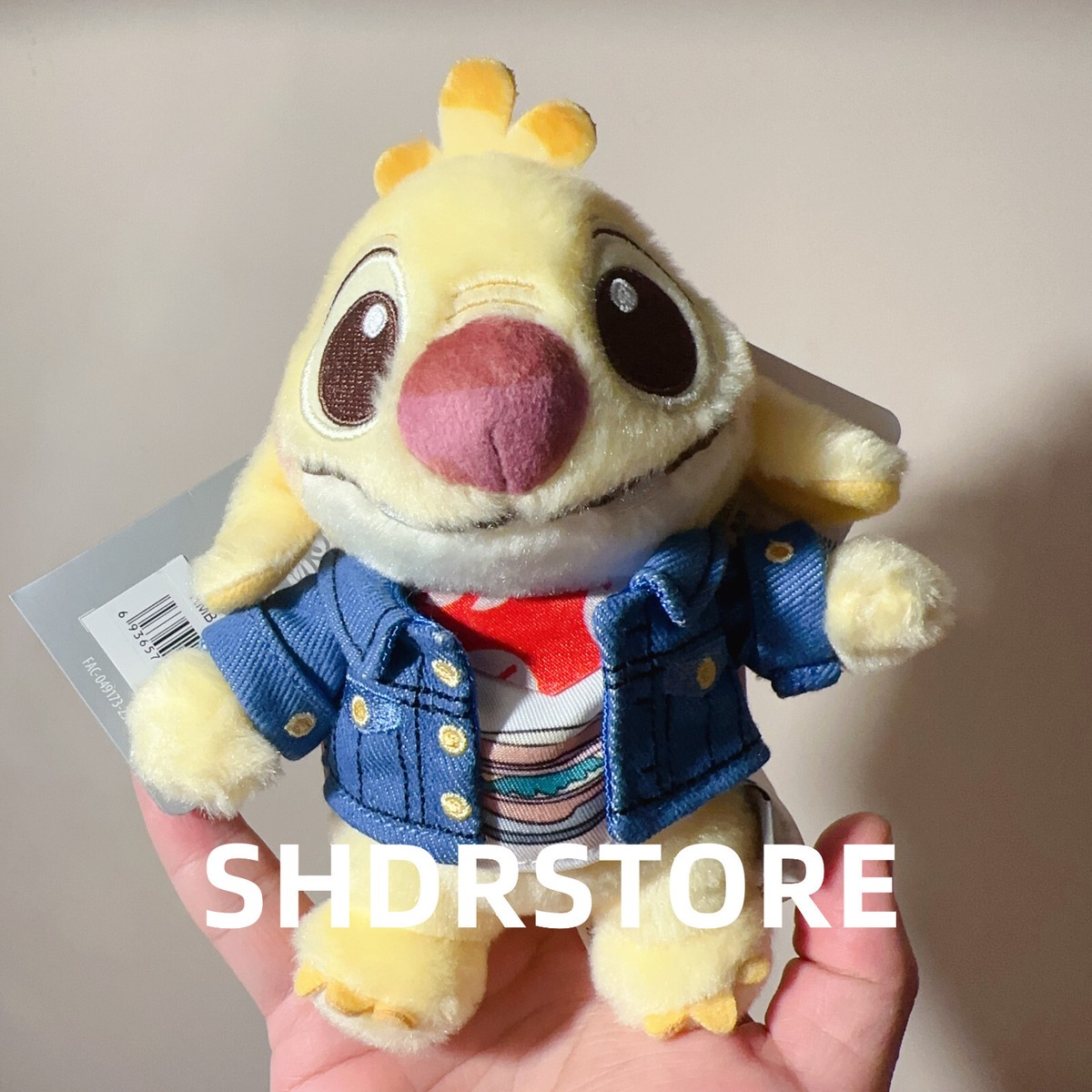 Disney authentic 2025 denim reuben plush keychain shanghai