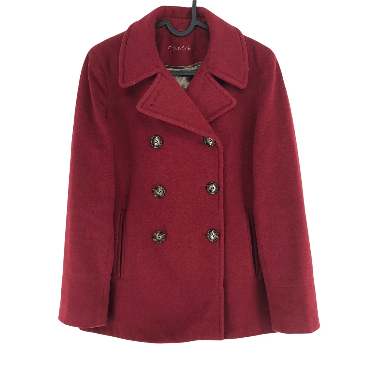 Calvin klein cheap coat red