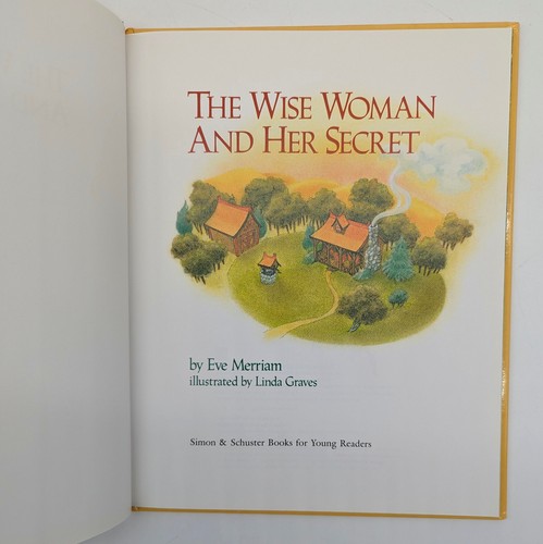The Wise Woman and Her Secret by Eve Merriam art by Linda Graves 1991 - Picture 2 of 8