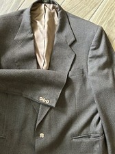 VTG Oscar de la Renta Wool Blazer Jacket Houndstooth 2 Button Single Breast