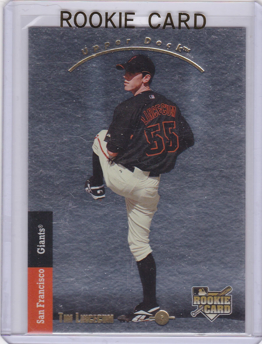 Upper Deck Tim Lincecum Baseball Sports Trading Cards