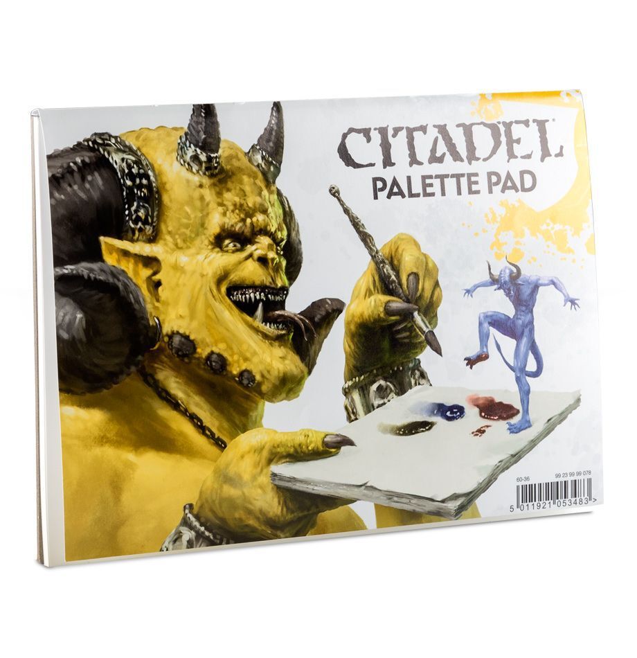 Games Workshop Citadel Palette Pad Kleber Einweg Palettenbögen
