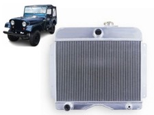 For 50-58 Cj3 Cj5 Cj6 59-62 Truck 1946-1964 Jeep Willys 3 Row Aluminum Radiator For 50-58 Cj3 Cj5 Cj6 59-62 Truck 1946-1964 Jeep Willys 3 Row Aluminum Radiator