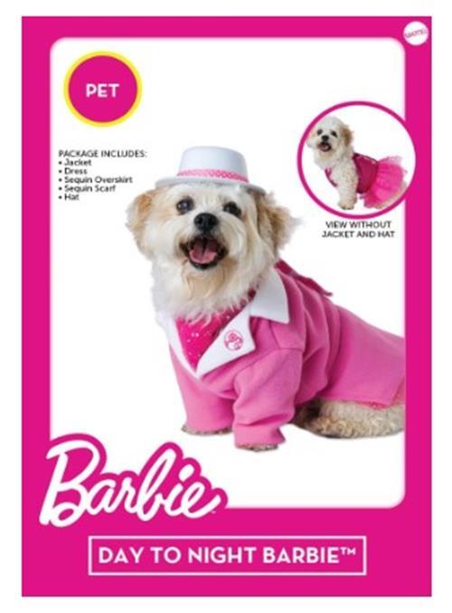 Barbie Day to Night Dog Costume Pet Sizes