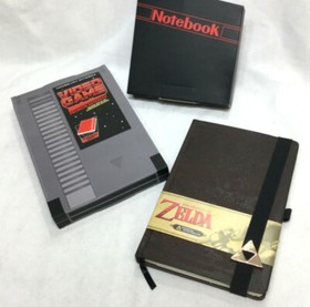  Nintendo NES Legend of Zelda Hardcover Premium A5 Journal Notebook Game Box NEW