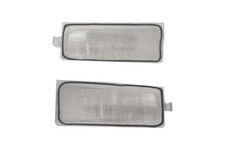 Genuine Jaguar X-Type Estate Number Plate Light Lens RH & LH - C2S50215/C2S50214