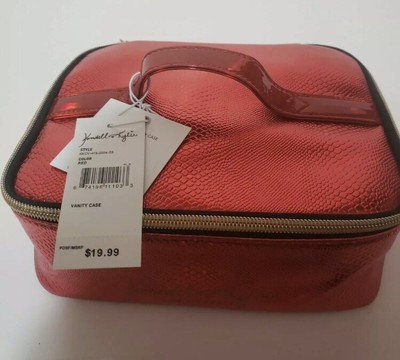 red makeup case