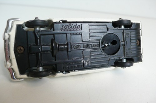 SOLIDO FORD MUSTANG "MONTE CARLO" BON ÉTAT MÉTAL 1/43ème 1966 - Imagen 8 de 8