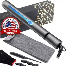 Plancha De Cabello Profesional Alisadora De Pelo Ceramic 2 IN 1 CURLER STRAIGHT