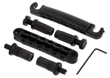 LPM02-B TonePros Metric Bridge/Tailpiece Set, Black Finish
