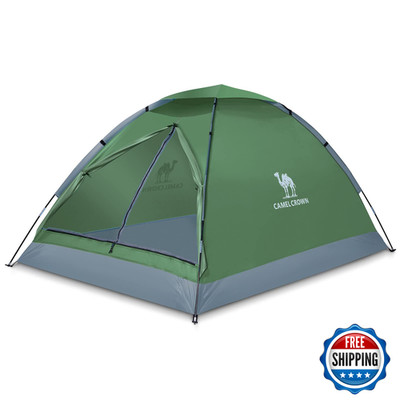 Camel Crown Tents For Camping 2/3/4/5 Person Camping Dome Tent