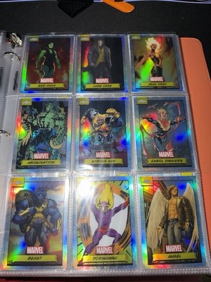 Topps Marvel Chrome 2024 Refactor Lot 26 Cards Only 2 Duplicates ￼
