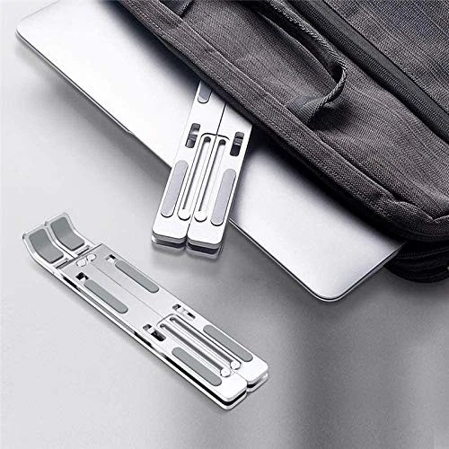Foldable Aluminum Laptop Stand Riser for Ergonomic Computer Setup