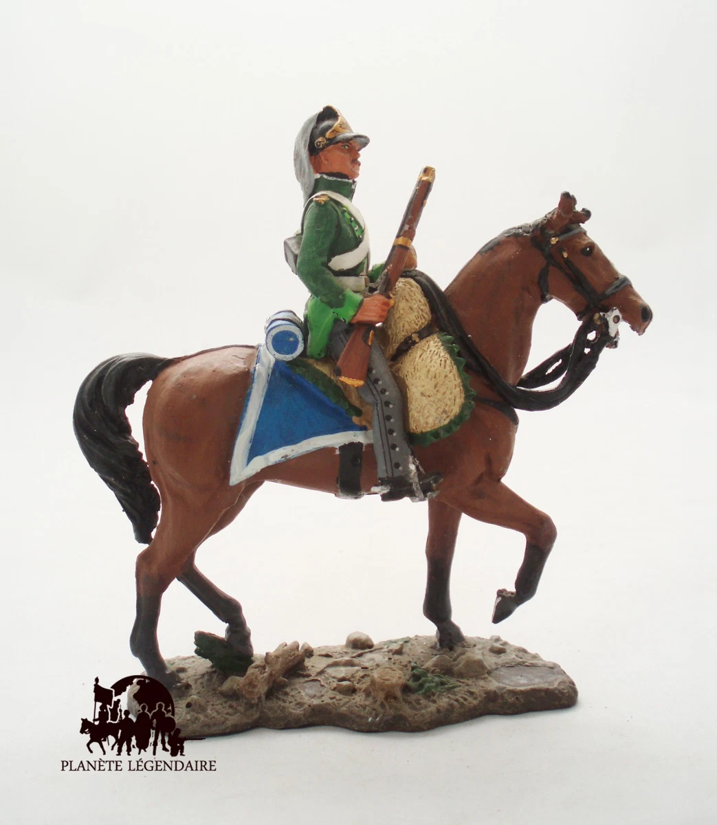 Soldat de plomb 1er empire Chevau-léger avec sabre - 90mm