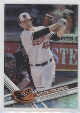 2017 Topps Chrome Prism Refractor Mark Trumbo #23 8d2