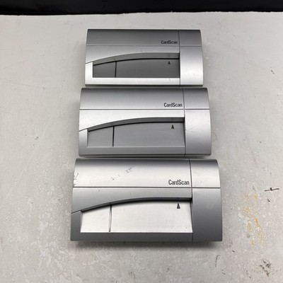 CardScan 800c Business Card Portable Scanners With Mini USB Sold As Is Lot Of 3