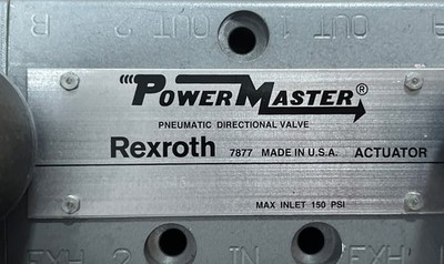 Rexroth R431008545 Aventics Actuator Power Master Pneumatic Directional Valve