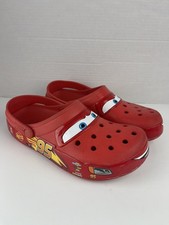 Disney Crocs Clog Cars Lighting McQueen Disney Pixar Limited Mens 9/ Womens 11