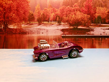 58 Corvette 1995 Hot Wheels New Model Series Purple 7-spoke Wheels 58 Corvette 1995 Hot Wheels New Model Series Purple 7-spoke Wheels