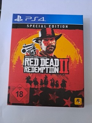 Sony PlayStation 4 PS4 Red Dead Redemption II 2 Special Edition mit Map