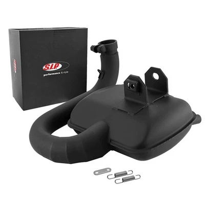 Marmitta d’Expansion SIP Road Racing 2.0 Pour Vespa PX 125/150 Noir - Photo 1/4