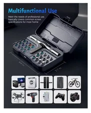 24 in 1 Magnetic Screwdriver Set, DIY Ratchet Screwdriver Set, Multi Bit Magneti