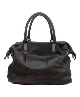 zanellato                    Leather 2WAY Bag brown