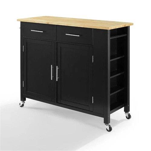 Crosley Furniture Savannah Kitchen Island Cart