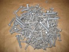 LOT- 168 GALVANIZED Carriage Bolts + 100 NUTS  3/8 + 5/16 - 1.25 to 3 inch long! — photo 3
