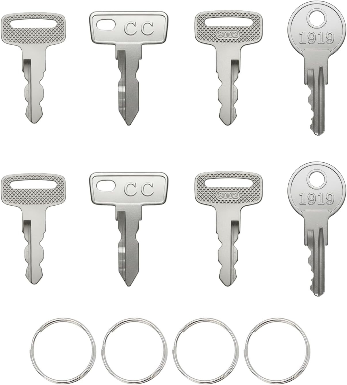 Cart Dealership Key Set For Ezgo Yamaha Club Car Ptv Ds/prec