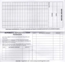 12 Checkbook Transaction Registers 2025-2026-2027 Calendars Check Book Bank