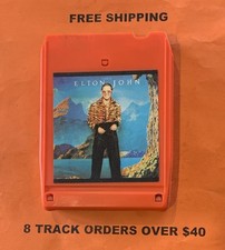 Elton John Caribou 8 track tape Tested/Serviced