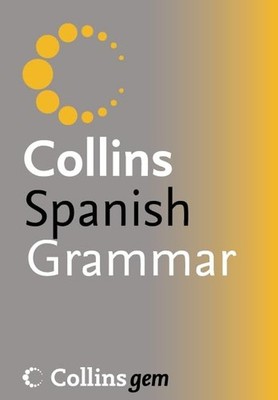 Collins Gem - Spanish Grammar and Verb Tables Paperback Book The Fast Free