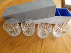 Mikasa Crystal Set Four Fair Haven Whiskey Glasses Germany original box Unused — photo 2