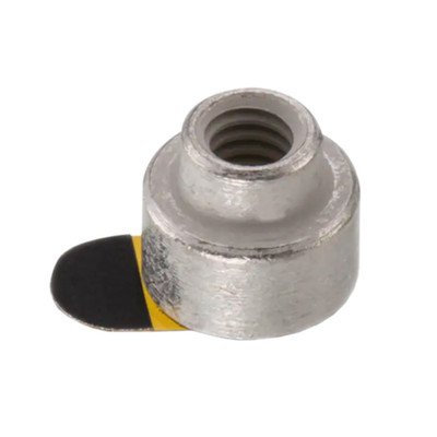 10pcs 9774015243R Round Standoff Threaded M2x0.4 Steel 0.059'' (1.50mm), Cut Tape