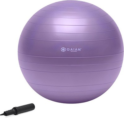 Gaiam 05-51980 Total Body Balance Ball Kit - Includes 55cm Anti-Burst...