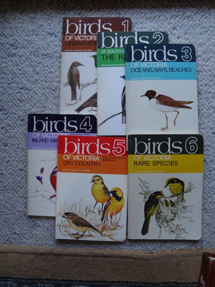 Birds of Victoria Gould League 6 x Small Books  Vintage 1970's - image 3 of 3