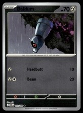 Beldum 059/086 Common Chaos Rising Pokemon Reverse Holo Near Mint